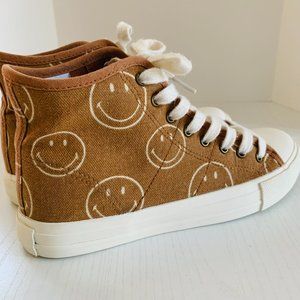 American eagle happy face high tops